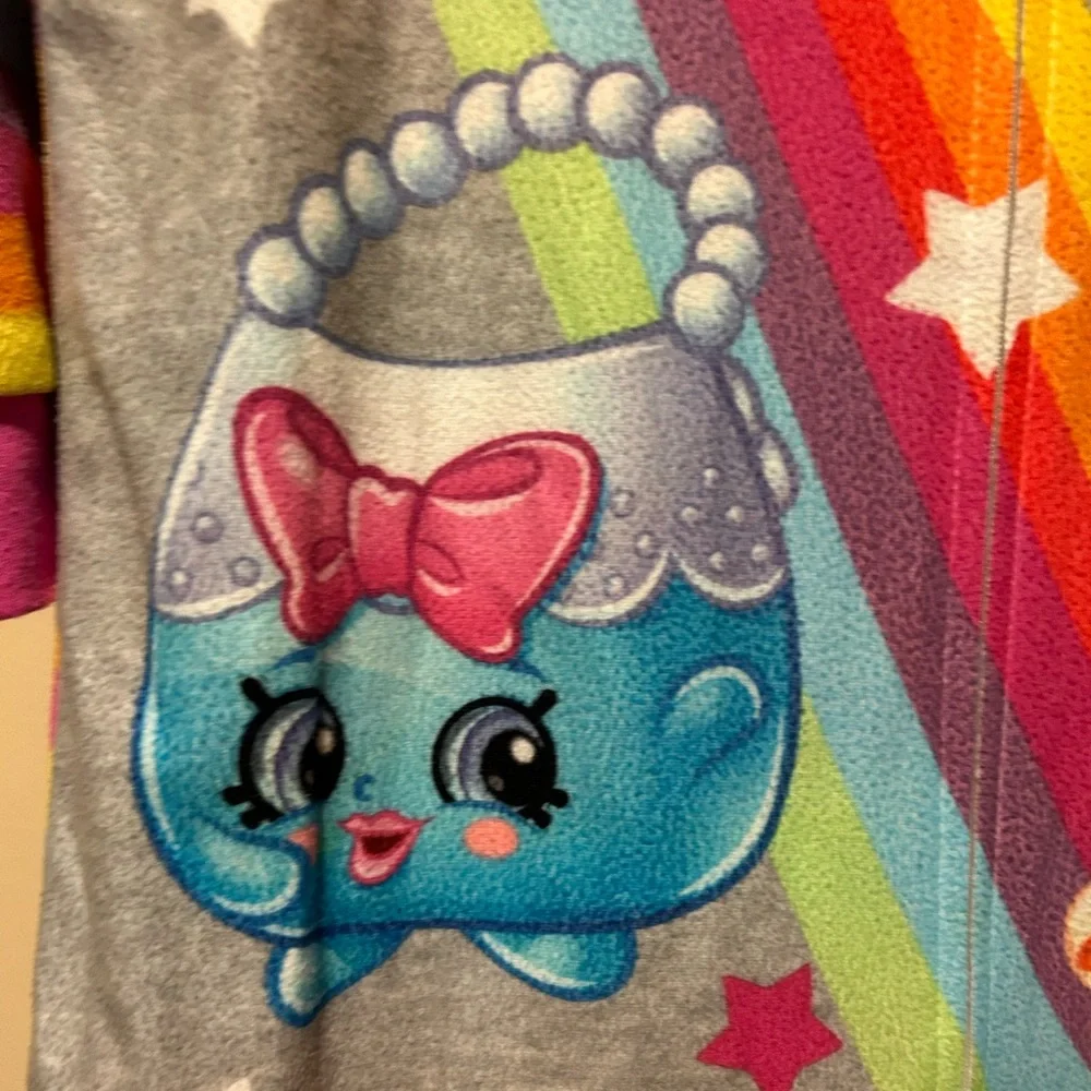 Shopkins Girls Onsie Footie Pajama 10/12